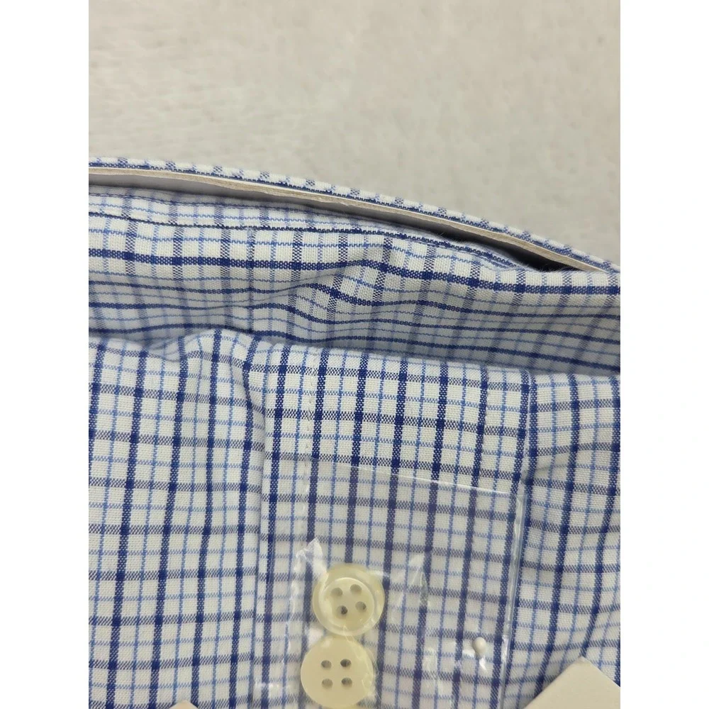 NWT 90s Vintage Polo Ralph Lauren Lowell Sport Shirt Cotton Mens XL Navy Blue